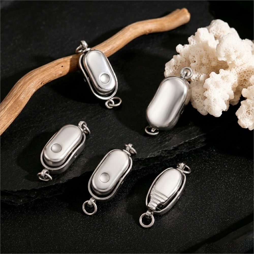 2/5 ชิ้น สแตนเลสสตีล ตัวล็อครู - Pearl Trim Chain บทวิจารณ์และราคา