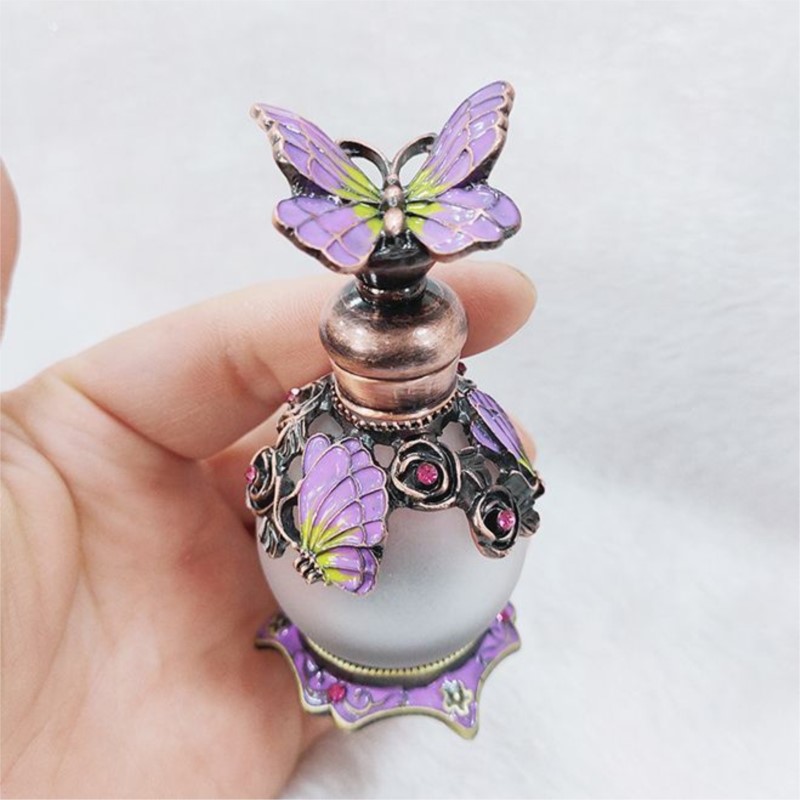 ขวดเก็บน้ำหอมสไตล์ผีเสื้อ 15 ม - Embroidery Craft บทวิจารณ์และราคา