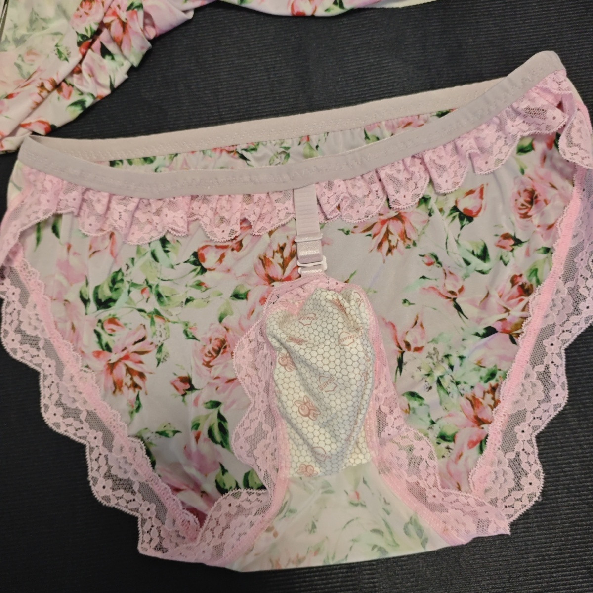 กางเกงในชายแฮนด์เมดลายดอกไม้ เ - Elastic Lace Trim บทวิจารณ์และราคา